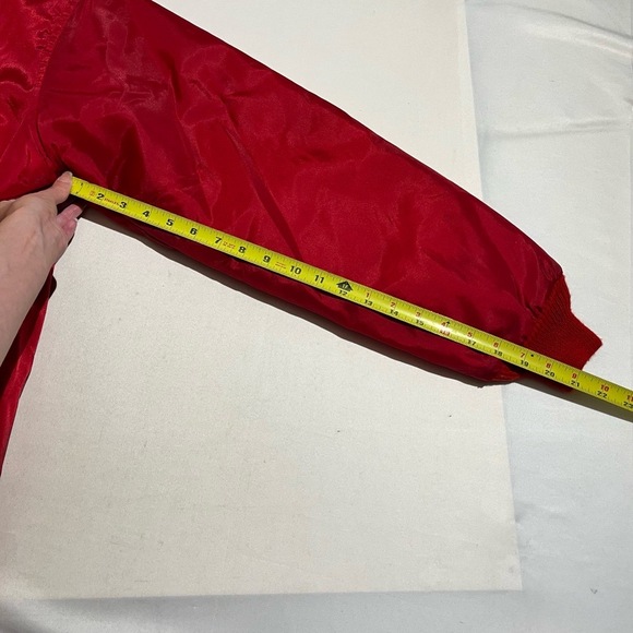 Vintage 60s Fishing Jacket Mens Large Niagara River Patch Sherpa Lined USA Coat - Picture 9 of 11